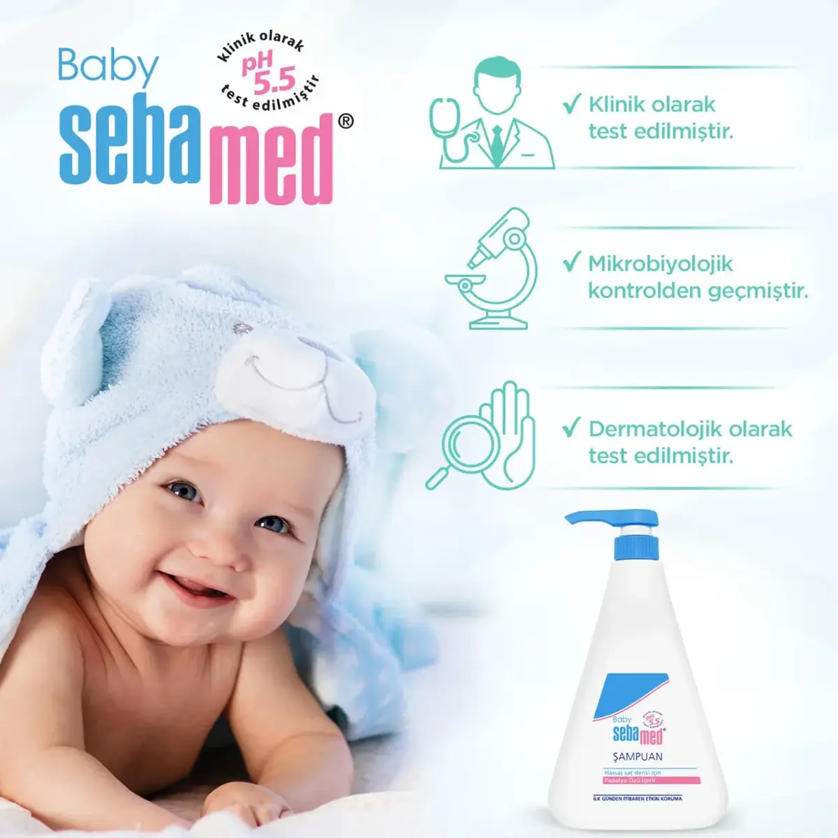 Sebamed Bebek Şampuanı 750 ml