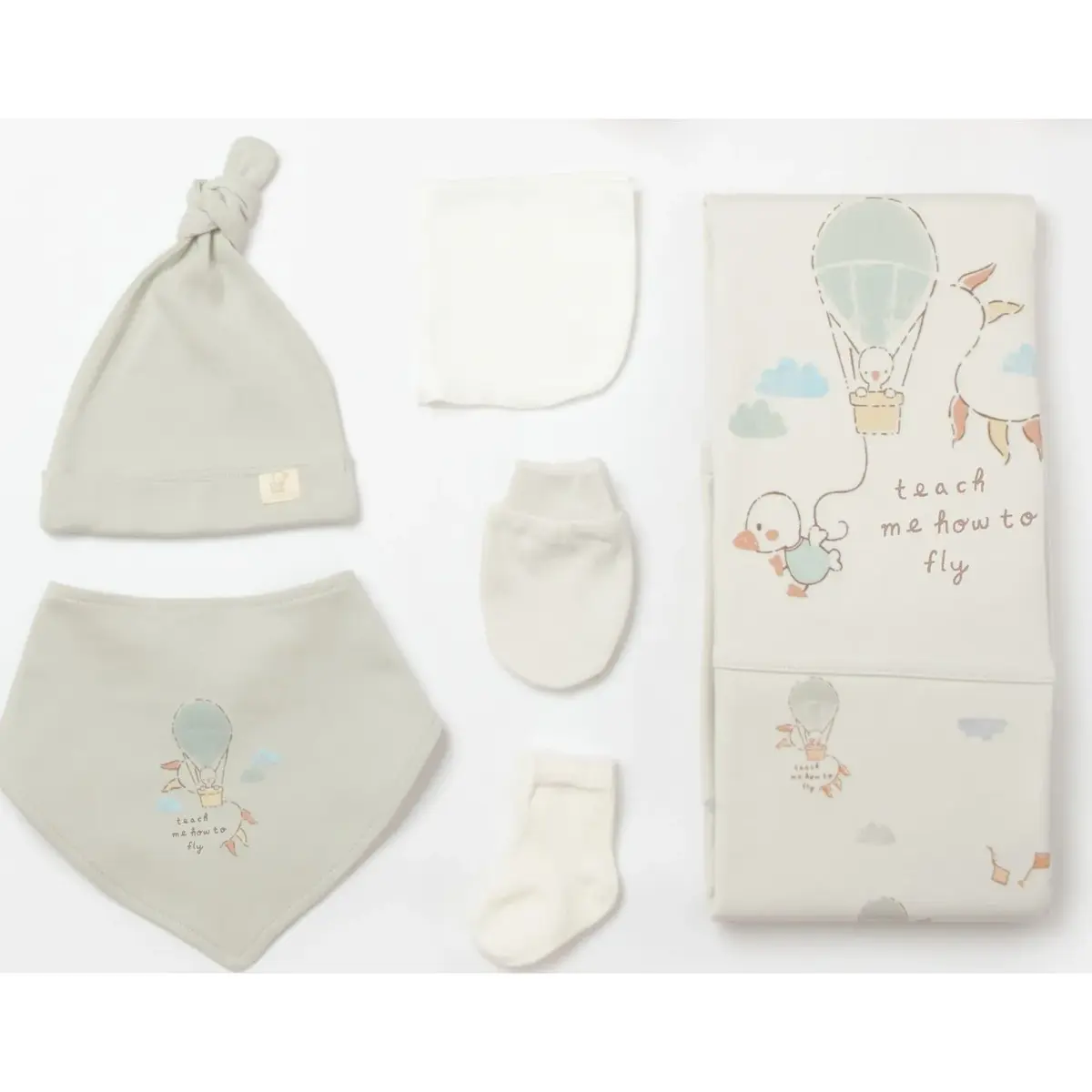 Bibaby Hastane Çıkışı 10lu Bimini Canvas Teach Me Kırmızı - Kahverengi - Mint