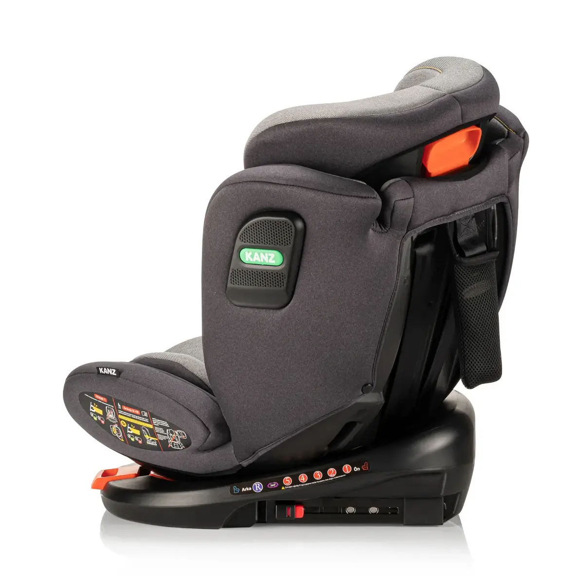 Kanz Comfort Oto Koltuğu 0-36 Kg Gri