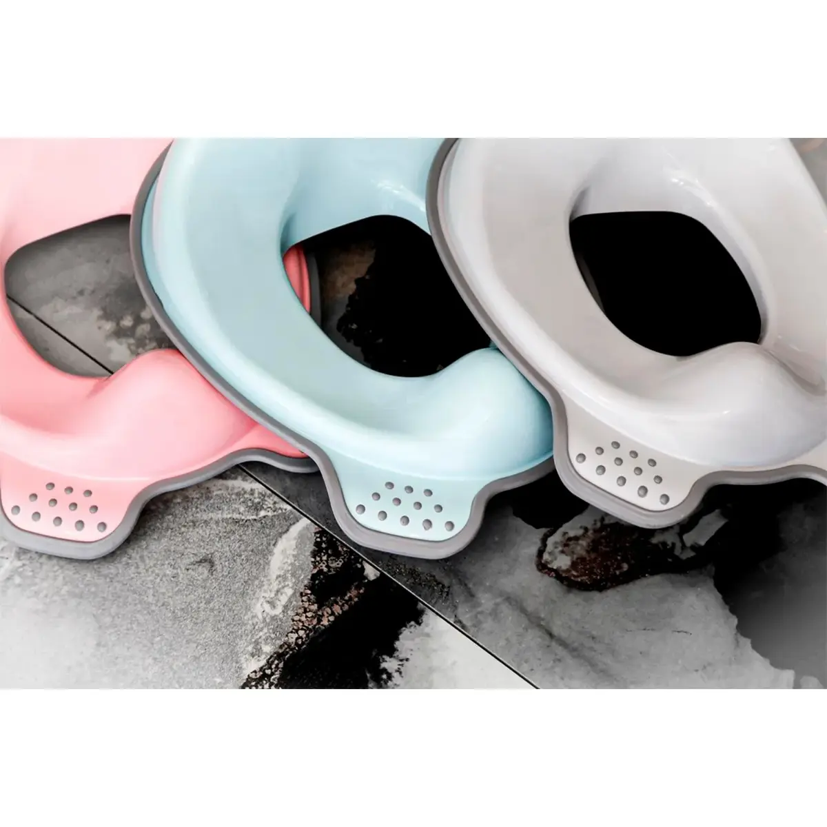 Babyjem Plastik Klozet Adaptörü Mat Gri