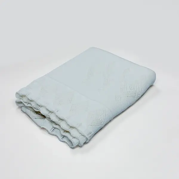 Bistyle Battaniye Triko Knitwear Colors Mavi