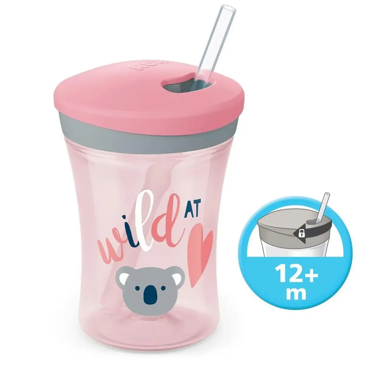 Nuk Action Evo Cup Pembe 230 ml Nuk Action Evo Cup Pembe 230 ml