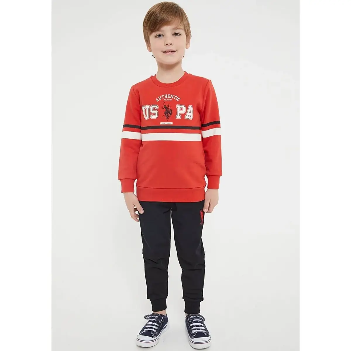 U.S. Polo Eşofman Takımı Kiremit