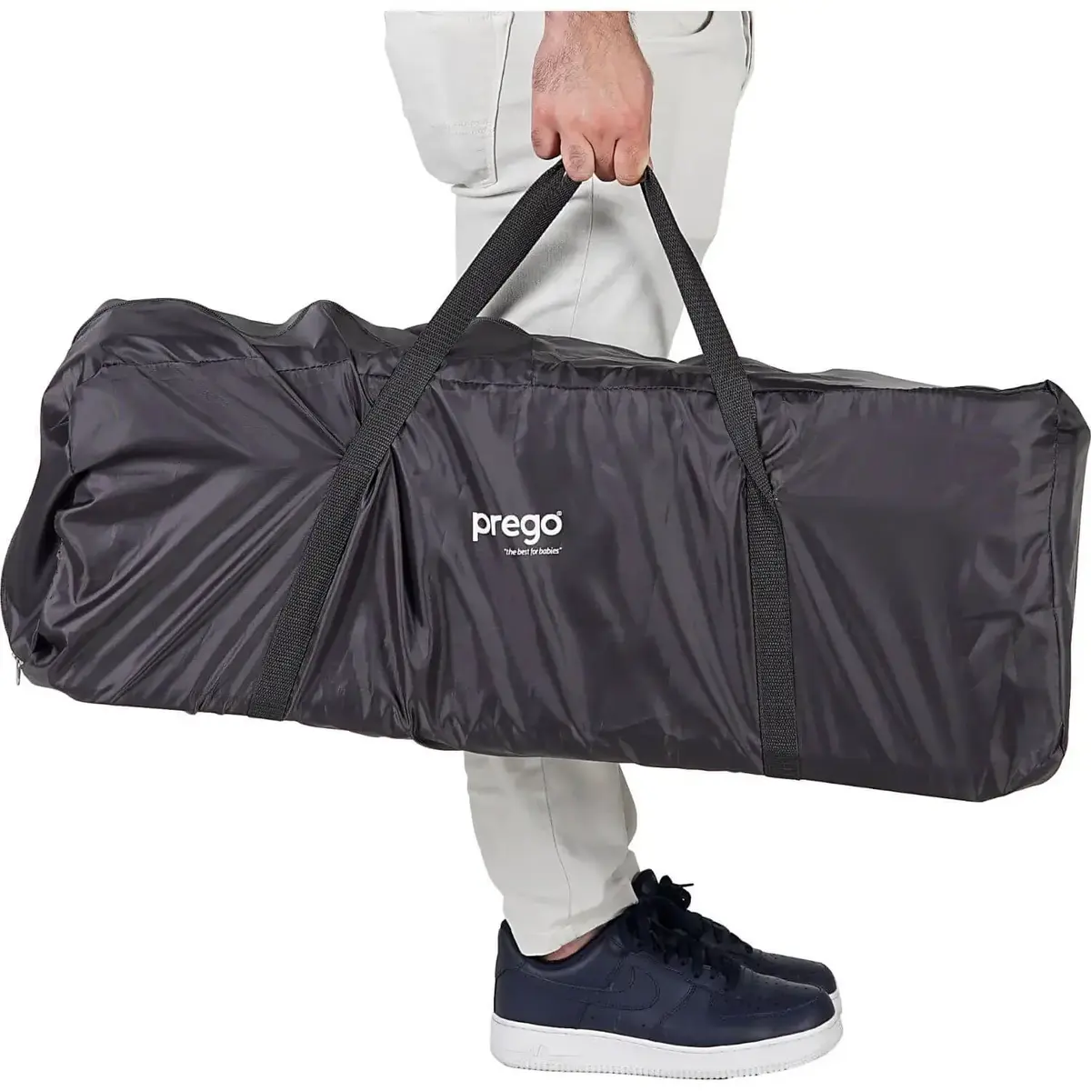 Prego 8044 Miami Plus Anne Yanı Oyun Parkı 70x120 cm Gri