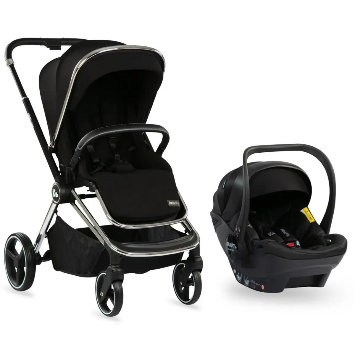 Kraft Quenn Travel Sistem Bebek Arabası Black
