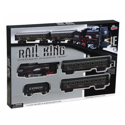 Işıklı ve Sesli 18Parça Classic Tren Set