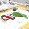 Momys Care Kutup Yıldızı Penguen Çocuk Odası Halı 100x160 Cm
