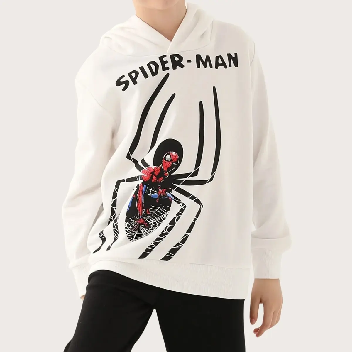 Spider-Man Eşofman Takımı Krem