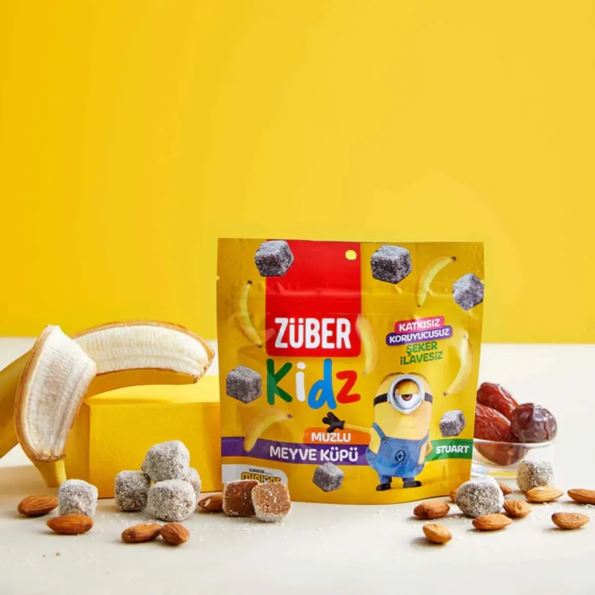 Züber Kidz Muzlu Meyve Küpü 49gr