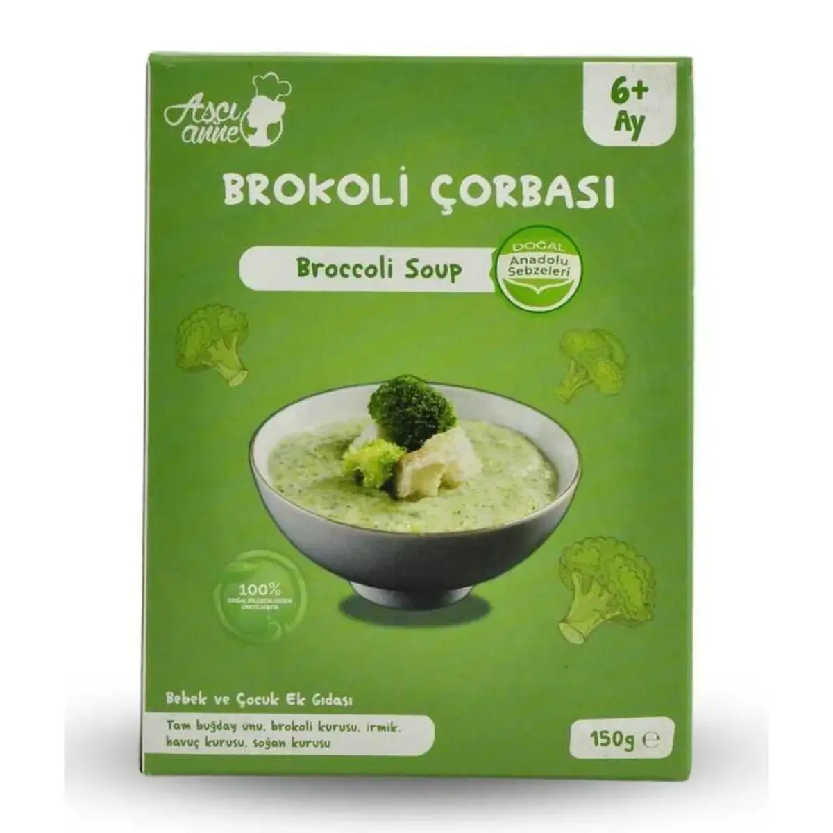 Aşçı Anne Brokoli Çorbası 150 gr