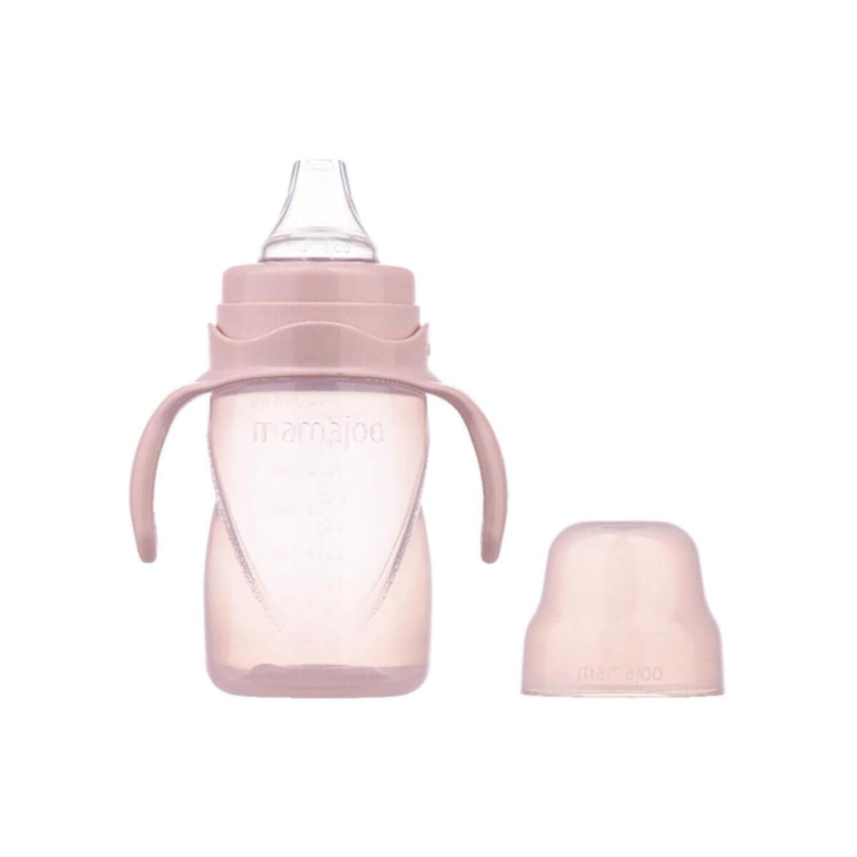 Mamajoo Kulplu Eğitici Bardak 270 ml Powder Pink