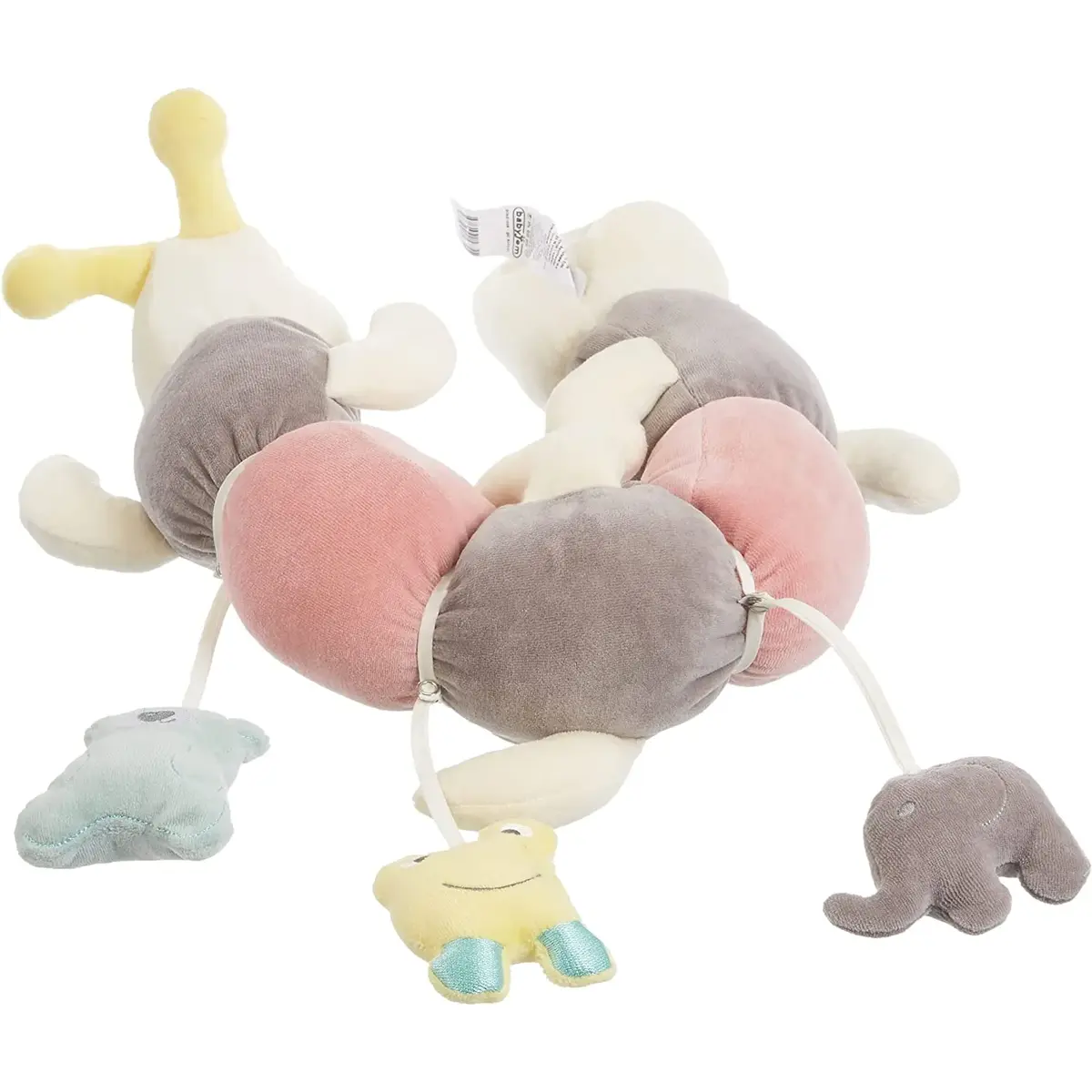 Babyjem Oyuncaklı Tırtıl Pembe