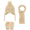 Kitti Eldiven Atkı Bere Takım 1-4 Yaş Bej Asortili