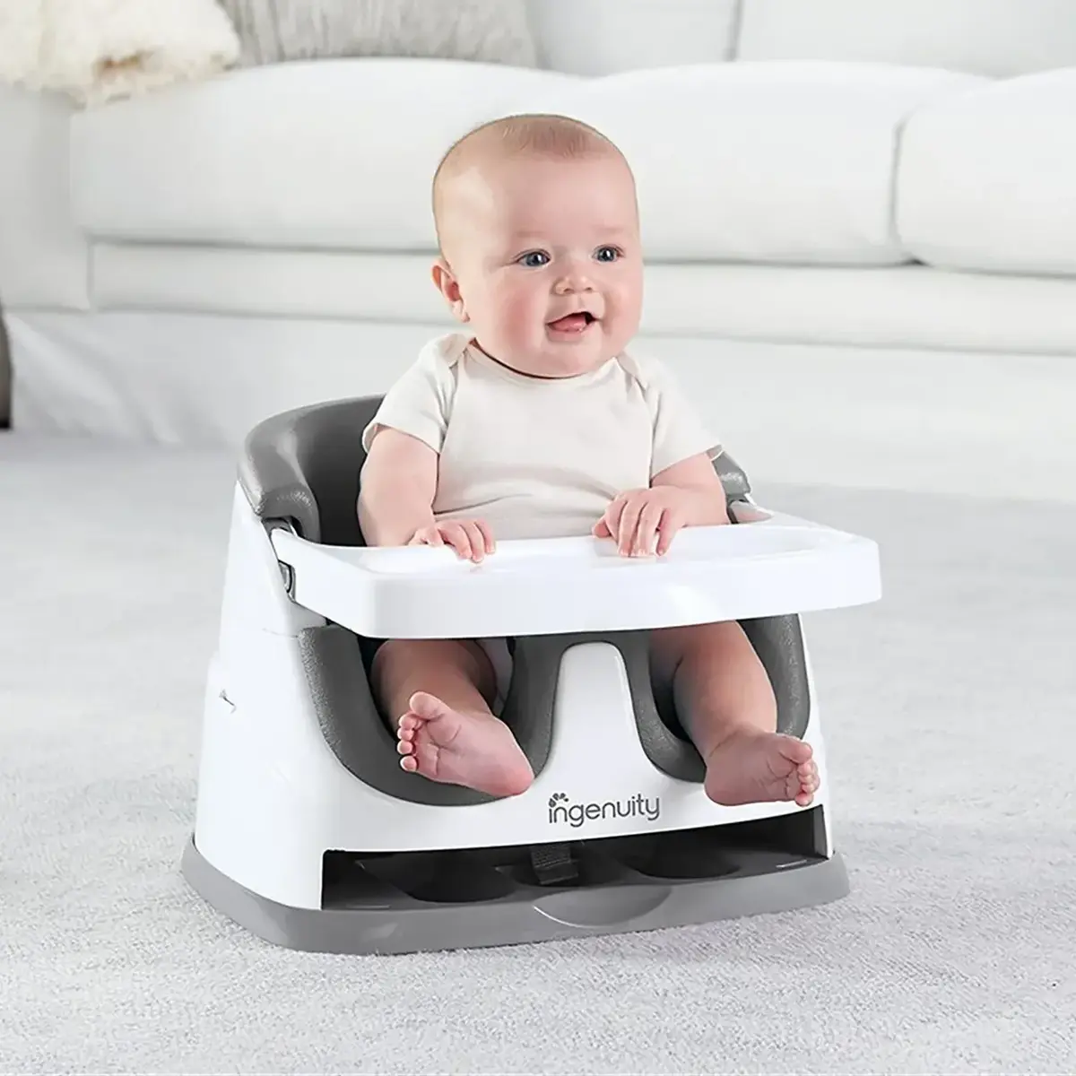 Ingenuity Baby Base Portatif Mama Sandalyesi Slate