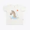Bibaby 2li Takım Şortlu Adventure Zebra Ekru