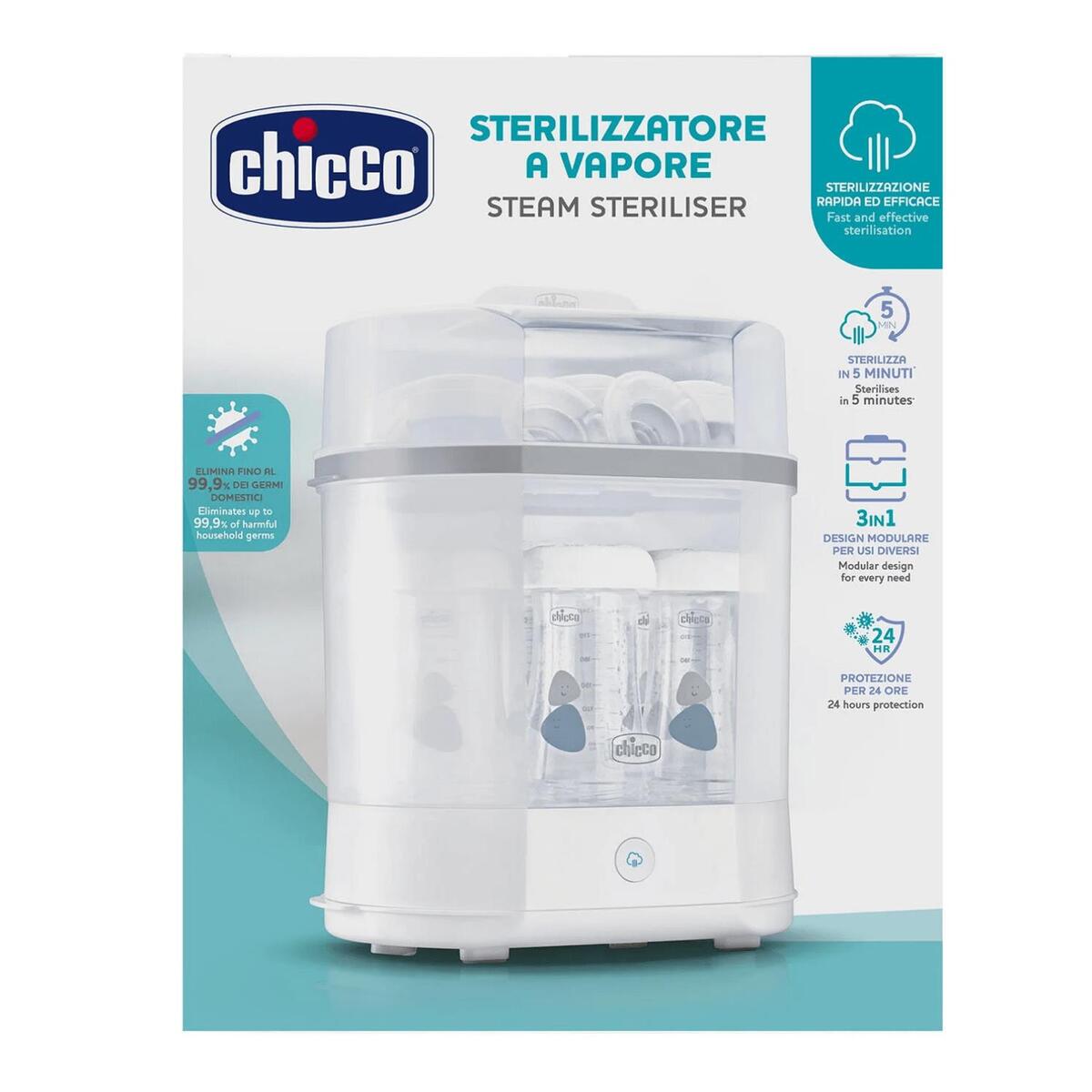 Chicco 3 in 1 Buharlı Sterilizatör