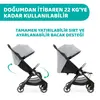 Chicco We Bebek Arabası Cool Grey