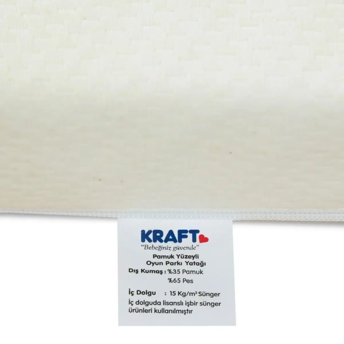 Kraft Pamuk Yüzeyli Sünger Yatak 70x110 cm
