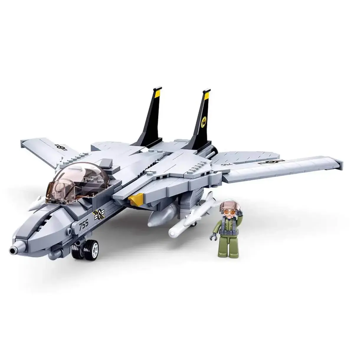 Sluban Model Bricks F14 Uçak 404 Parça