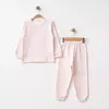Bebolly Pijama Takımı Baskılı Pembe