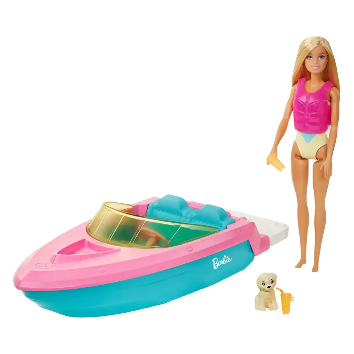 Barbie Bebek ve Teknesi Oyun Seti