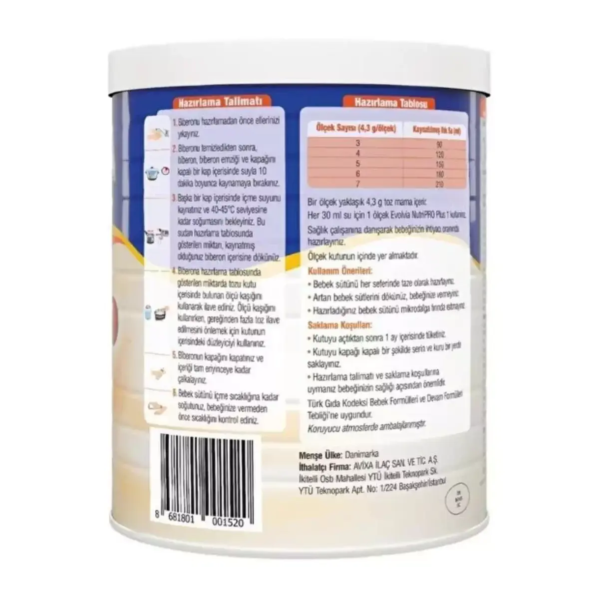 Evolvia Nutripro Plus 1 400 Gr