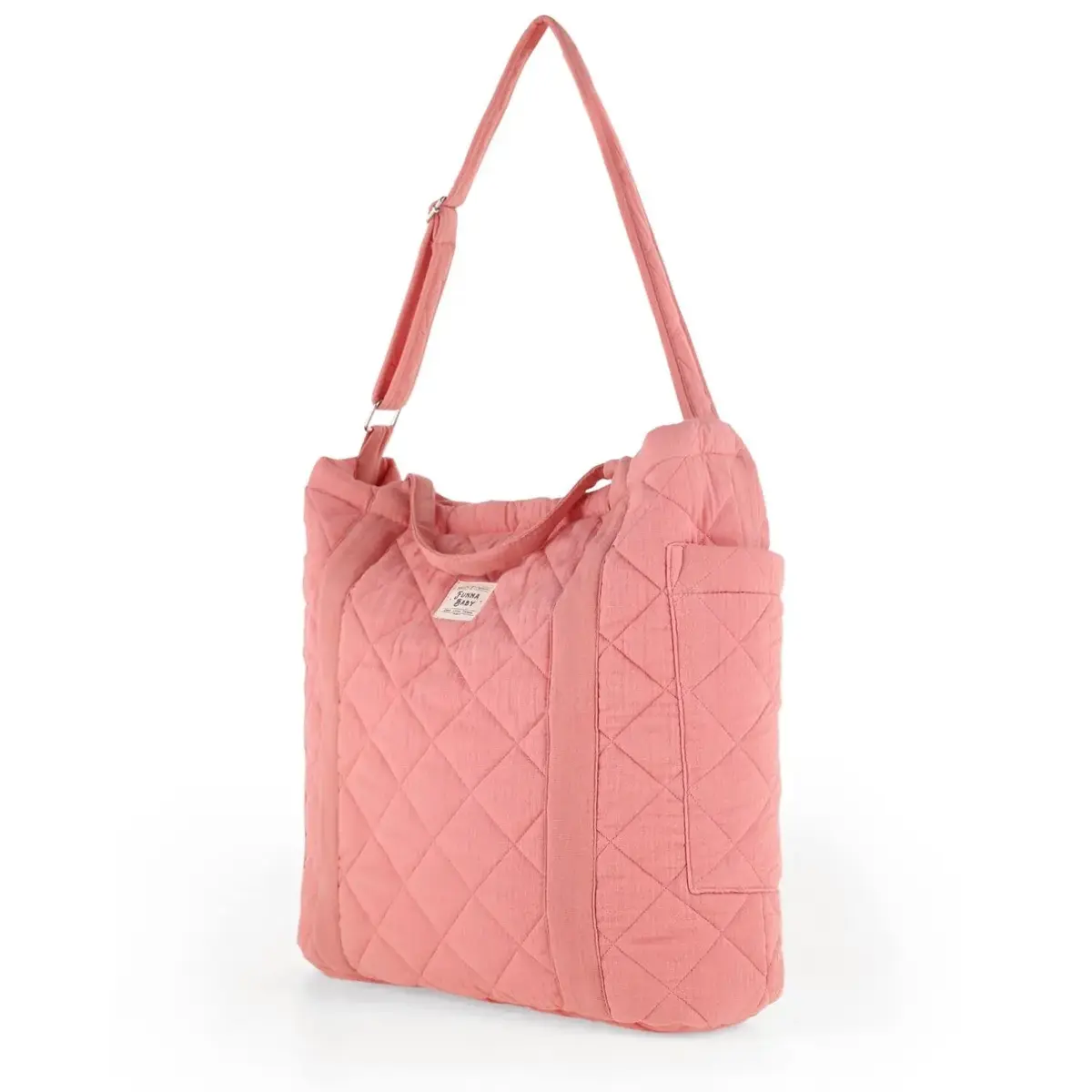 Funna Baby Coral Muslin Omuz Çantası Yavru Ağzı 