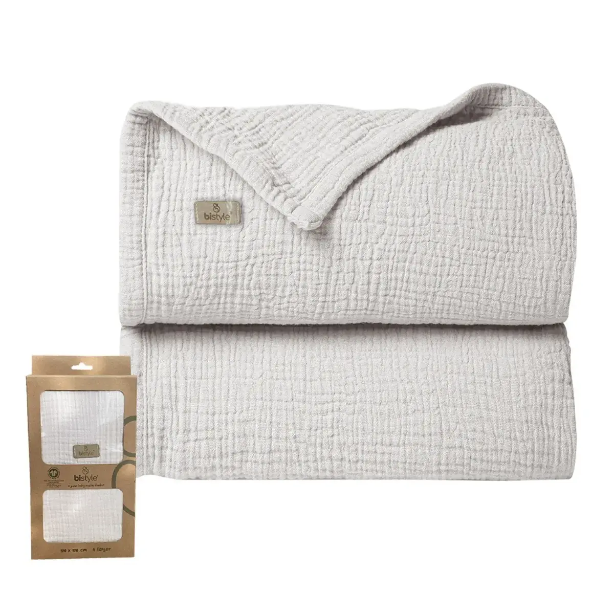 Bistyle Müslin Örtü Taş