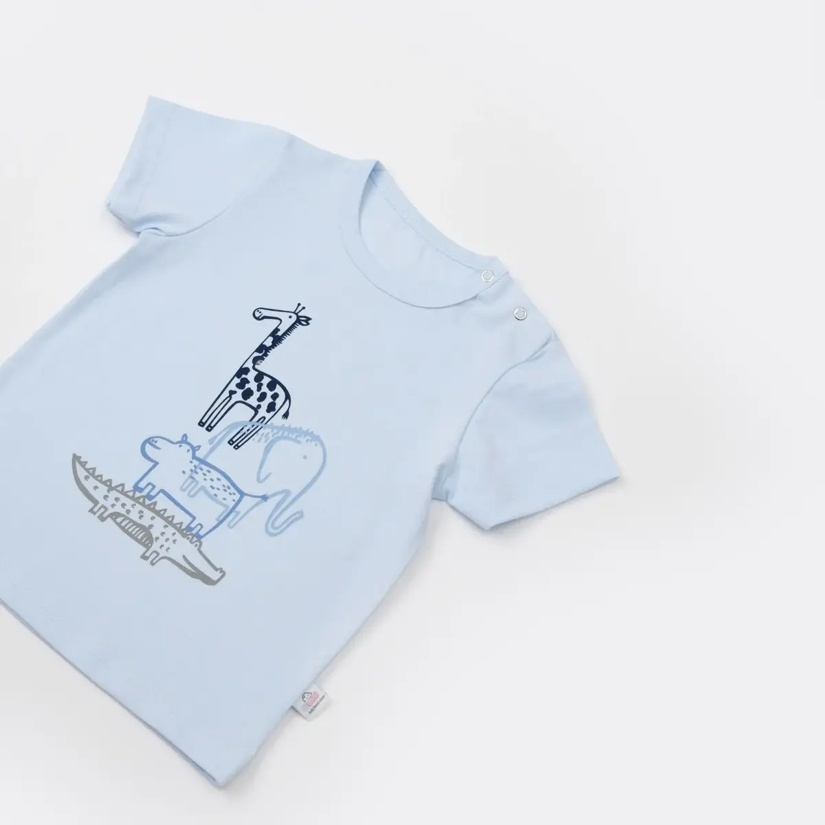 Bibaby T-Shirt Bimini Sun Safari Mavi