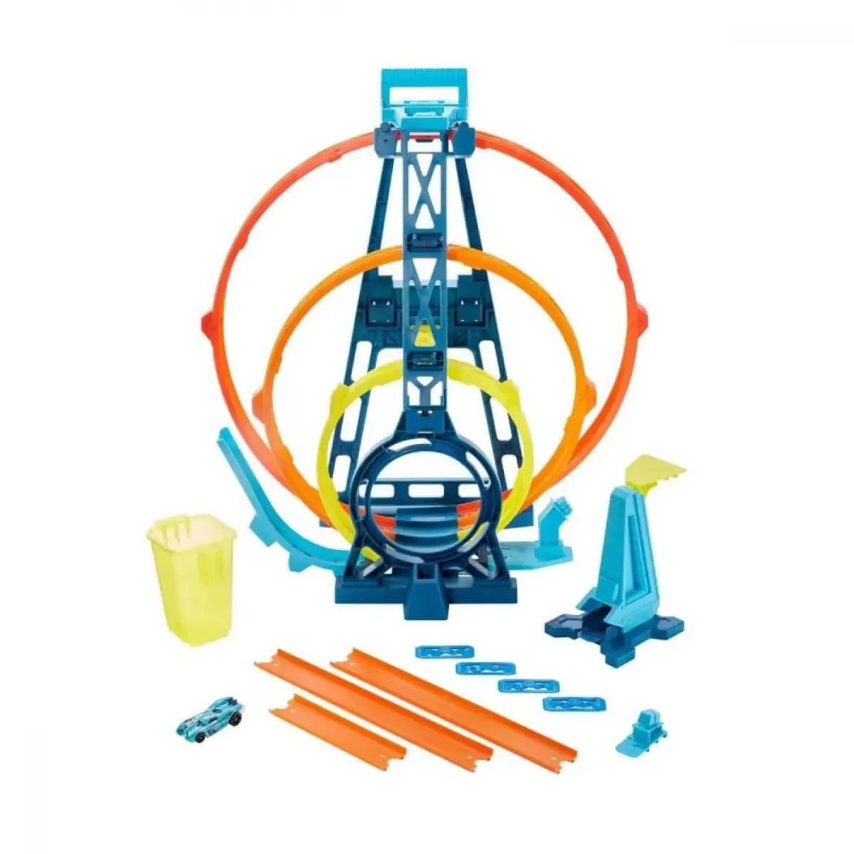 Hot Wheels Üçlü Çember Aksiyonu Oyun Seti
