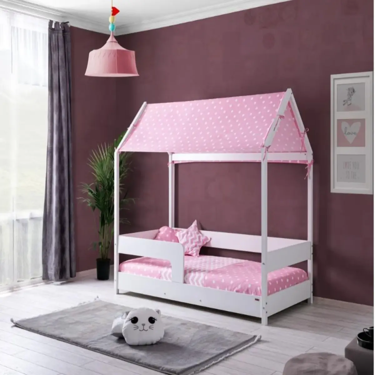 Kanz Diamond Çatı Kumaşı Pembe Kanz Diamond Çatı Kumaşı Pembe