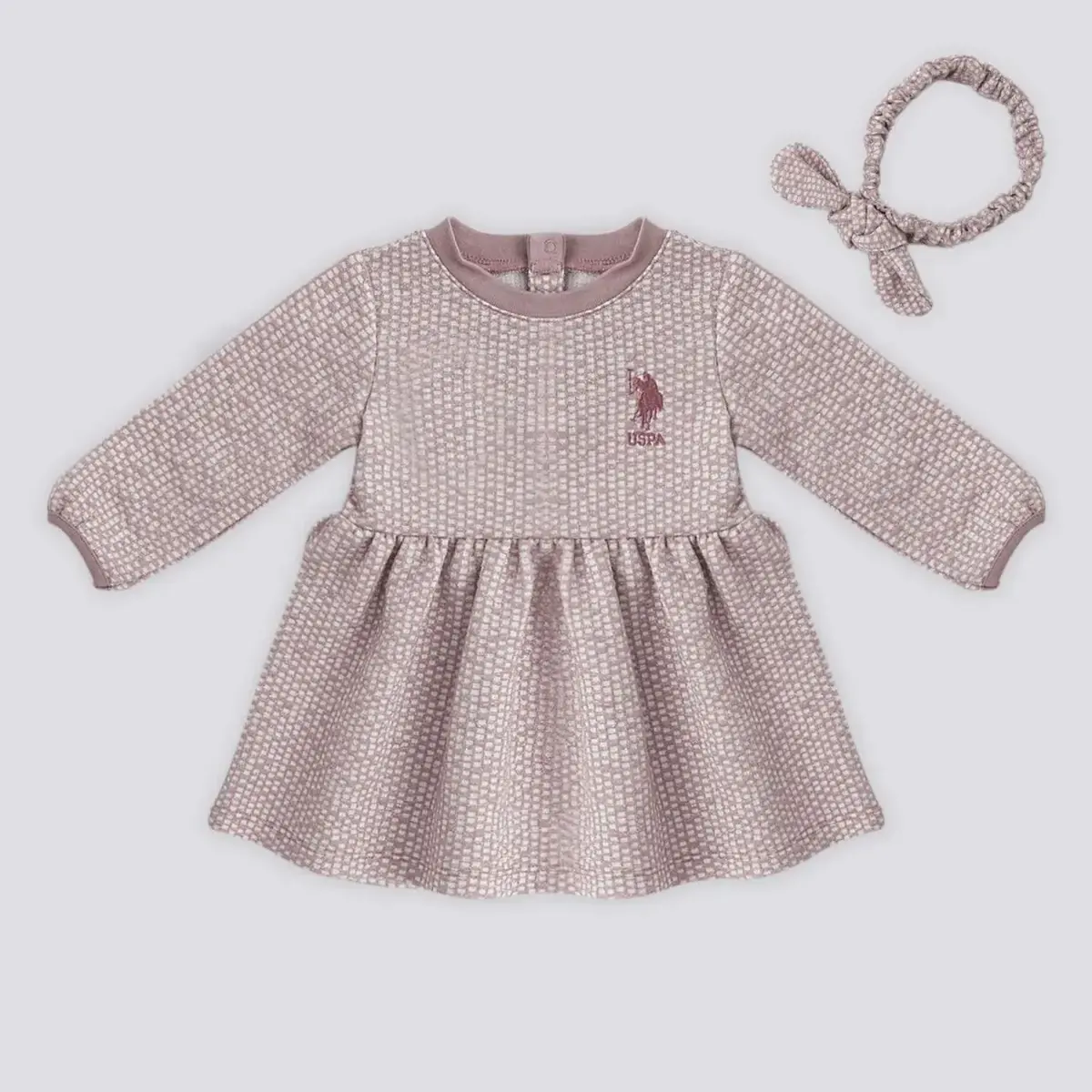U.S. Polo Elbise Pembe