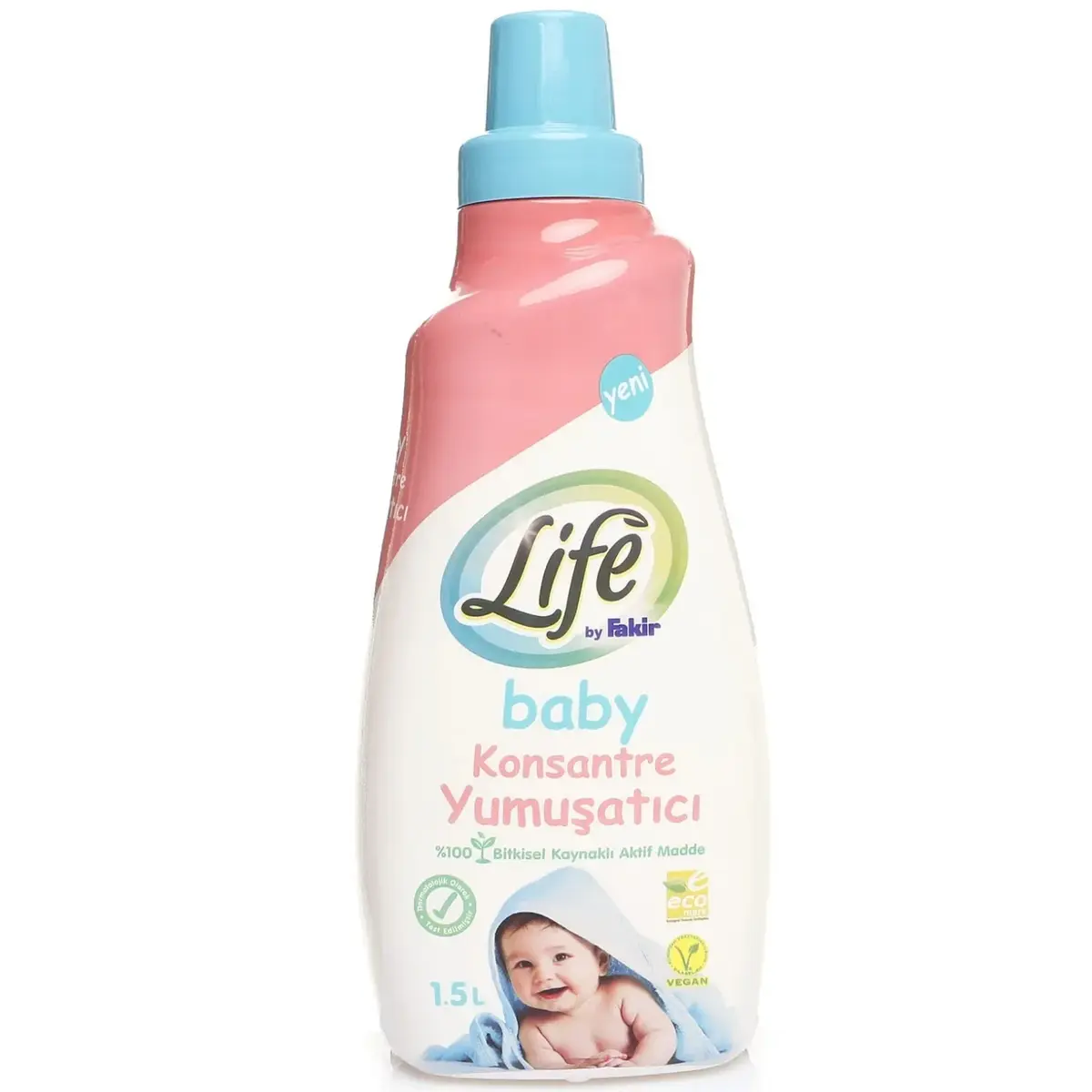 Life by Fakir Baby %100 Bitkisel Konsantre Yumuşatıcı 1500 ml 