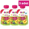 Hipp Organik Orman Meyveli Şeftalili Elma Püresi 100 gr x3