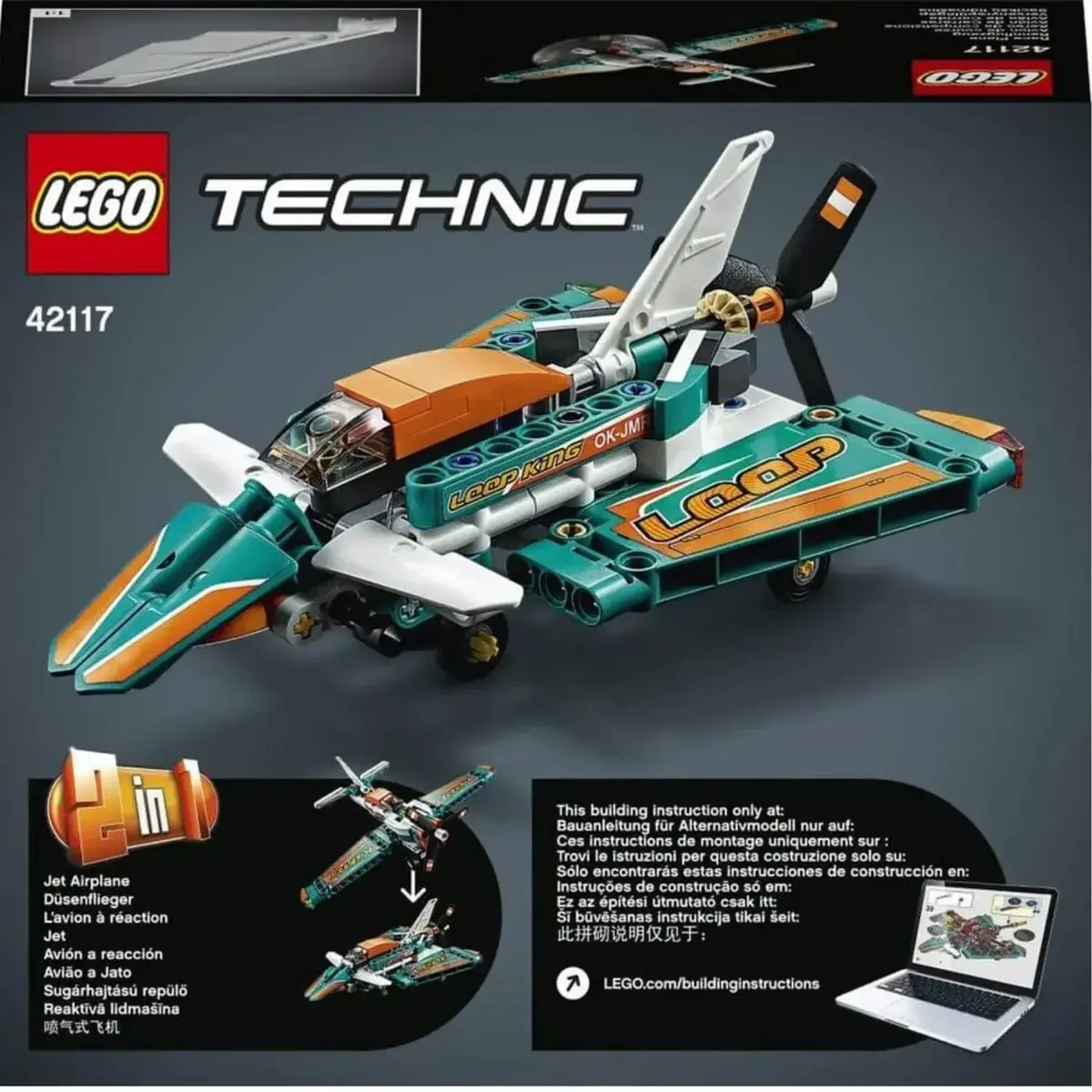 LEGO Technic Yarış Uçağı 42117