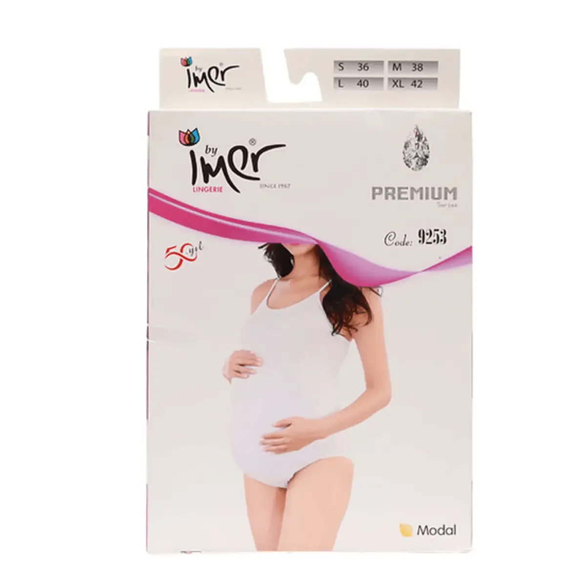 İmer Hamile Çıtçıtlı Body Krem 2/M