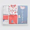 Bibaby Organik Hastane Çıkışı 10lu Wild Flowers Spring Blue
