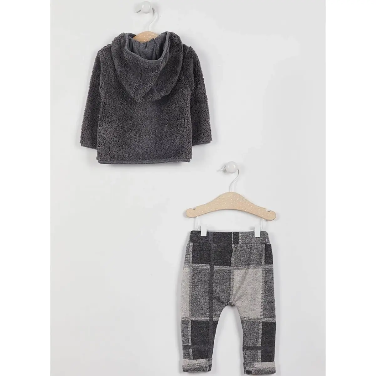 U.S. Polo 2li Takım Uzun Kol Gri