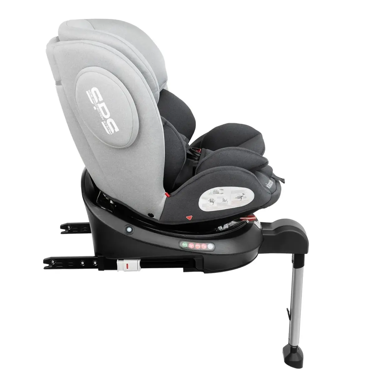Kikka Boo Ronda Isofixli Oto Koltuğu 0-36 Kg Light Grey