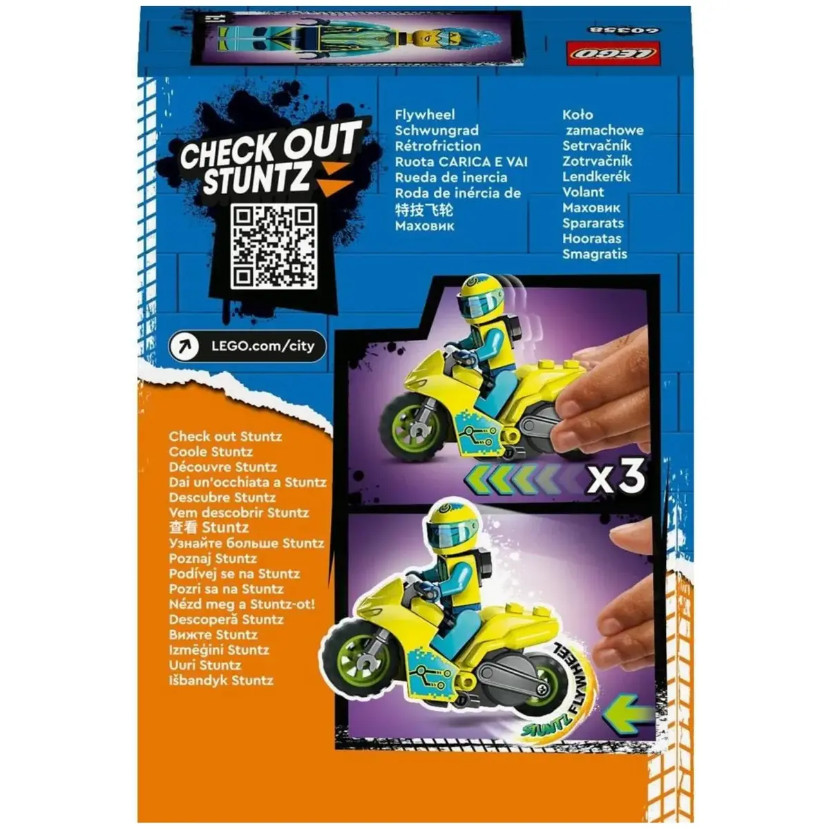 LEGO City Siber Gösteri Motosikleti 60358