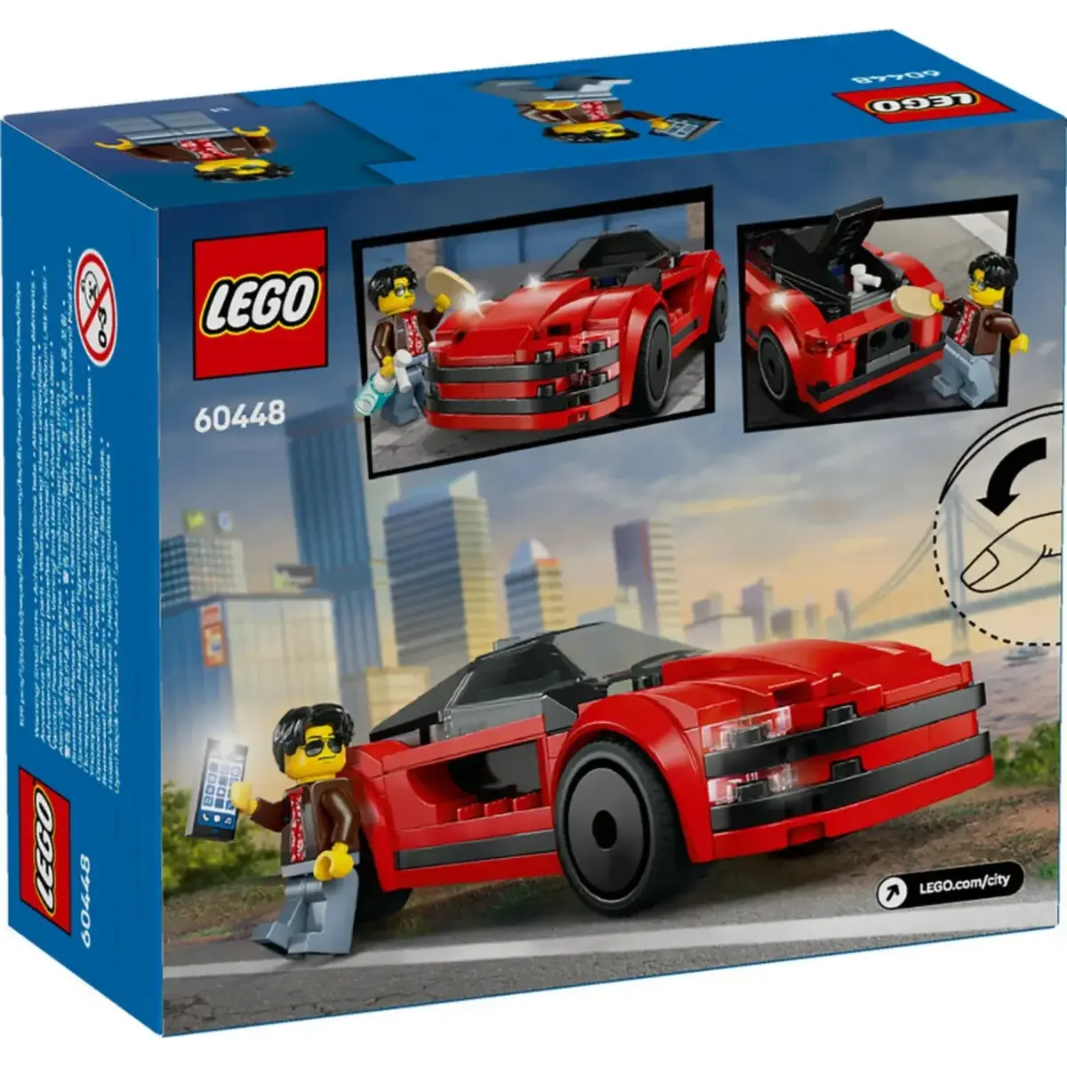 LEGO City Kırmızı Spor Araba 60448