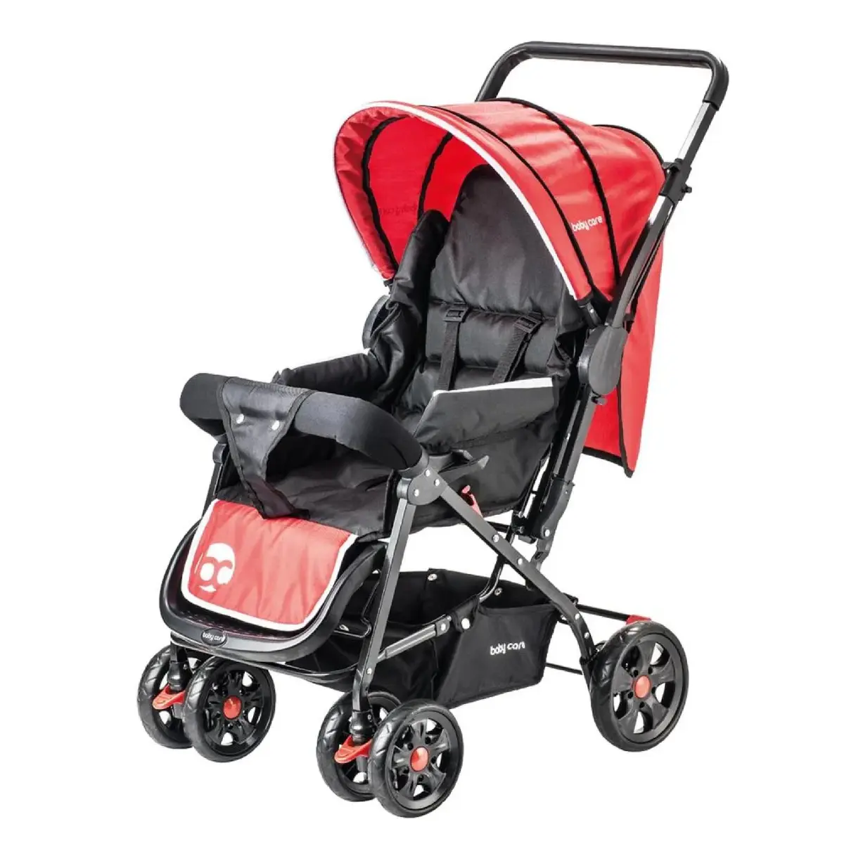 Baby Care Practico Çift Yönlü Bebek Arabası Kırmızı