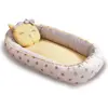 Bibaby Anne & Baba Yanı Yatağı Baby Nest Lüx Cute Cat Sarı