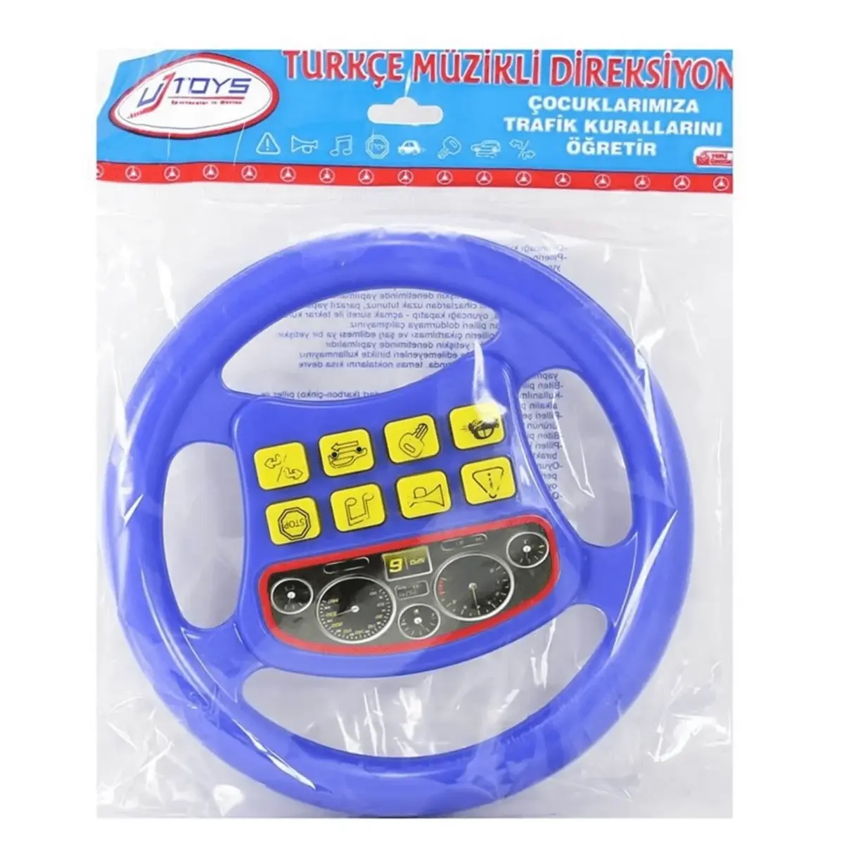 UJ Toys Eğitici Direksiyon Poşetli