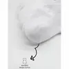 Bibaby Çorap Soket Bistyle 6lı Penye Çemberli Kırmızı - Beyaz