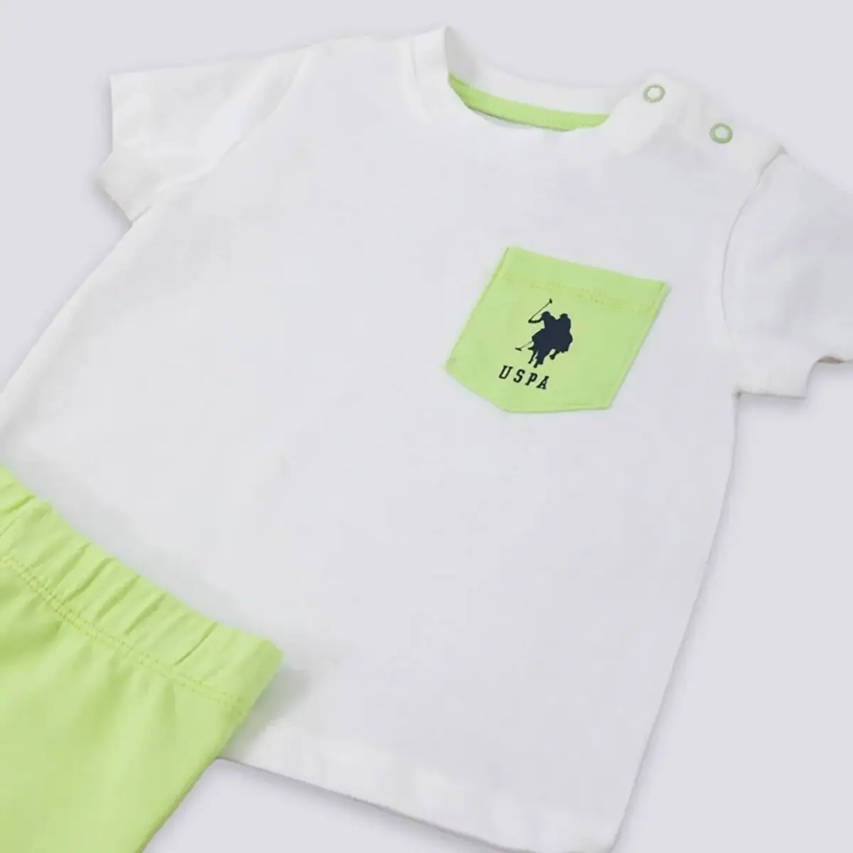 U.S. Polo 2li Takım T-Shirt Krem