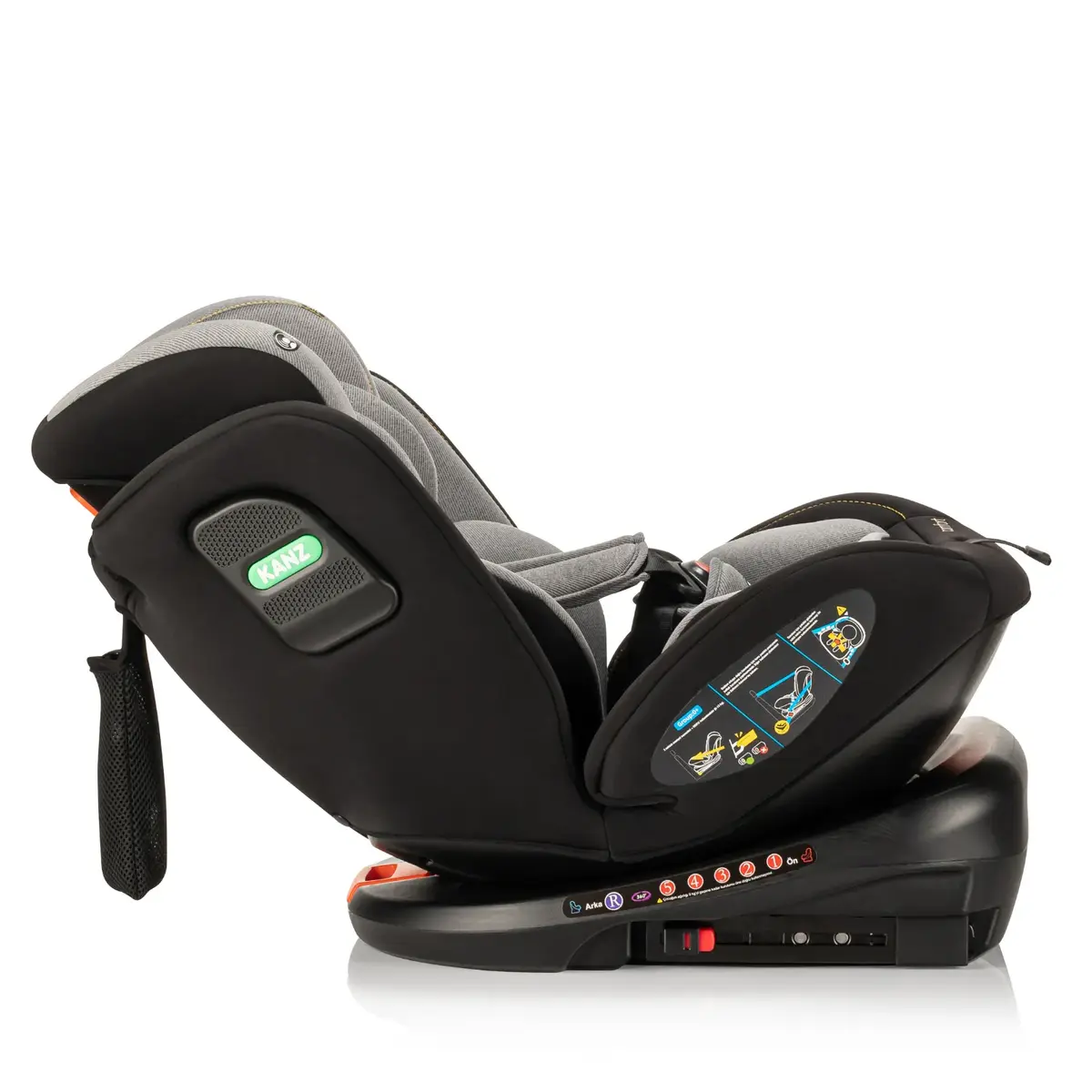Kanz Comfort Oto Koltuğu 0-36 Kg Siyah