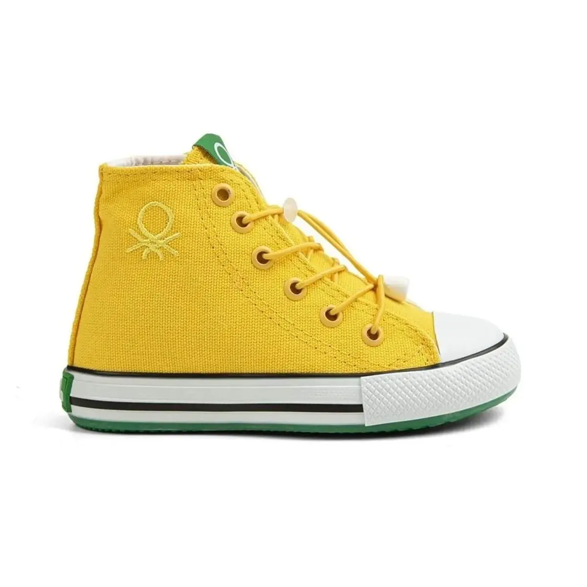 Benetton Ayakkabı Spor Patik Suni Deri Sarı Benetton Ayakkabı Spor Patik Suni Deri Sarı