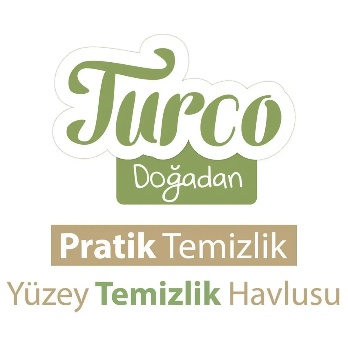 Baby Turco Doğadan Yer Temizlik Havlusu Lavanta 50li