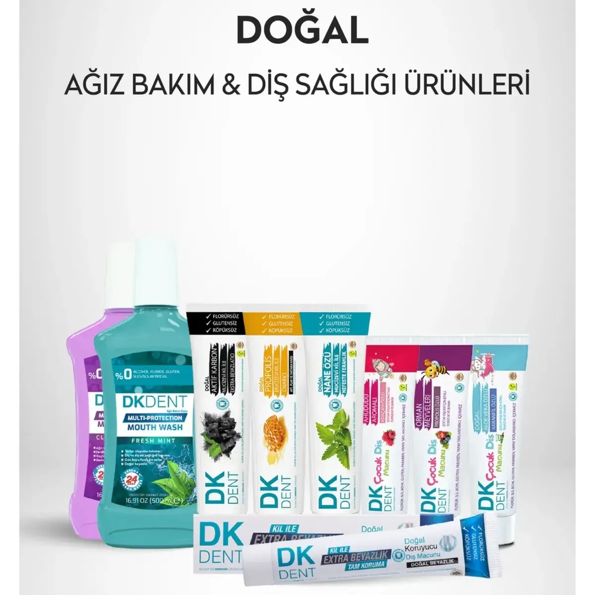 Dermokil Dkdent Çocuk Diş Macunu Ahududu Aromalı 50 ml